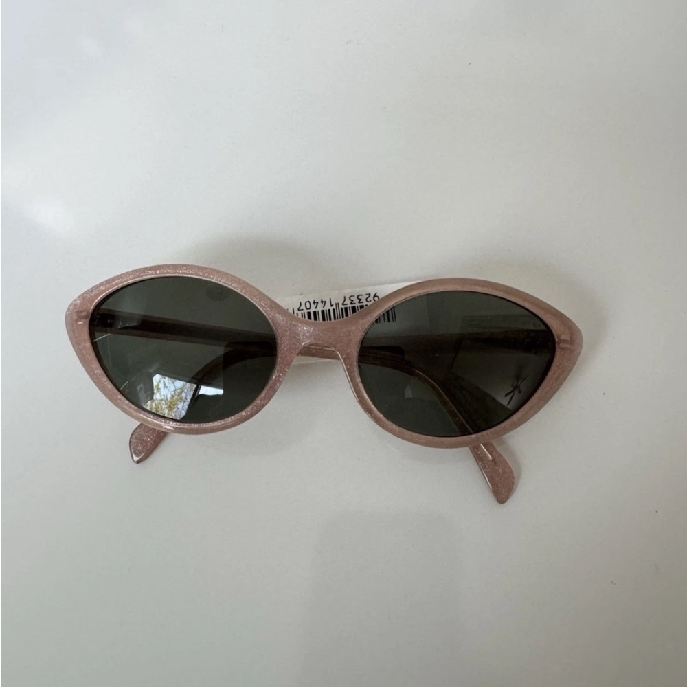 New, CELINE Cat Eye Sunglasses CL40264U 74N Authentic 57 20 40 3C Pink Green - Picture 2 of 16